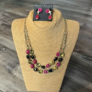 WHBM Necklace & Earings Set
